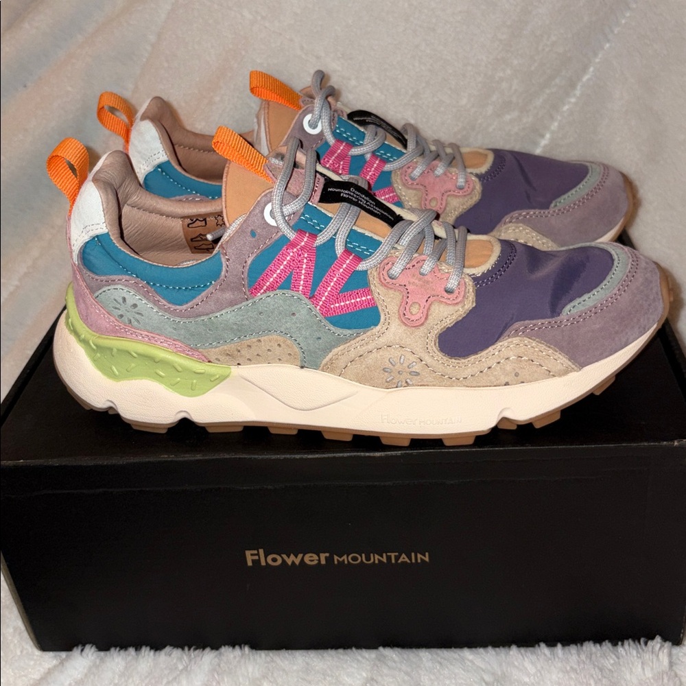 NWT Flower Mountain Yamano 3 Sneaker in Rose-Violet - Picture 11 of 16